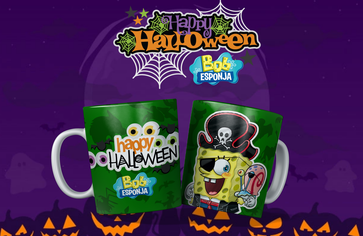 Caneca Personalizada Halloween