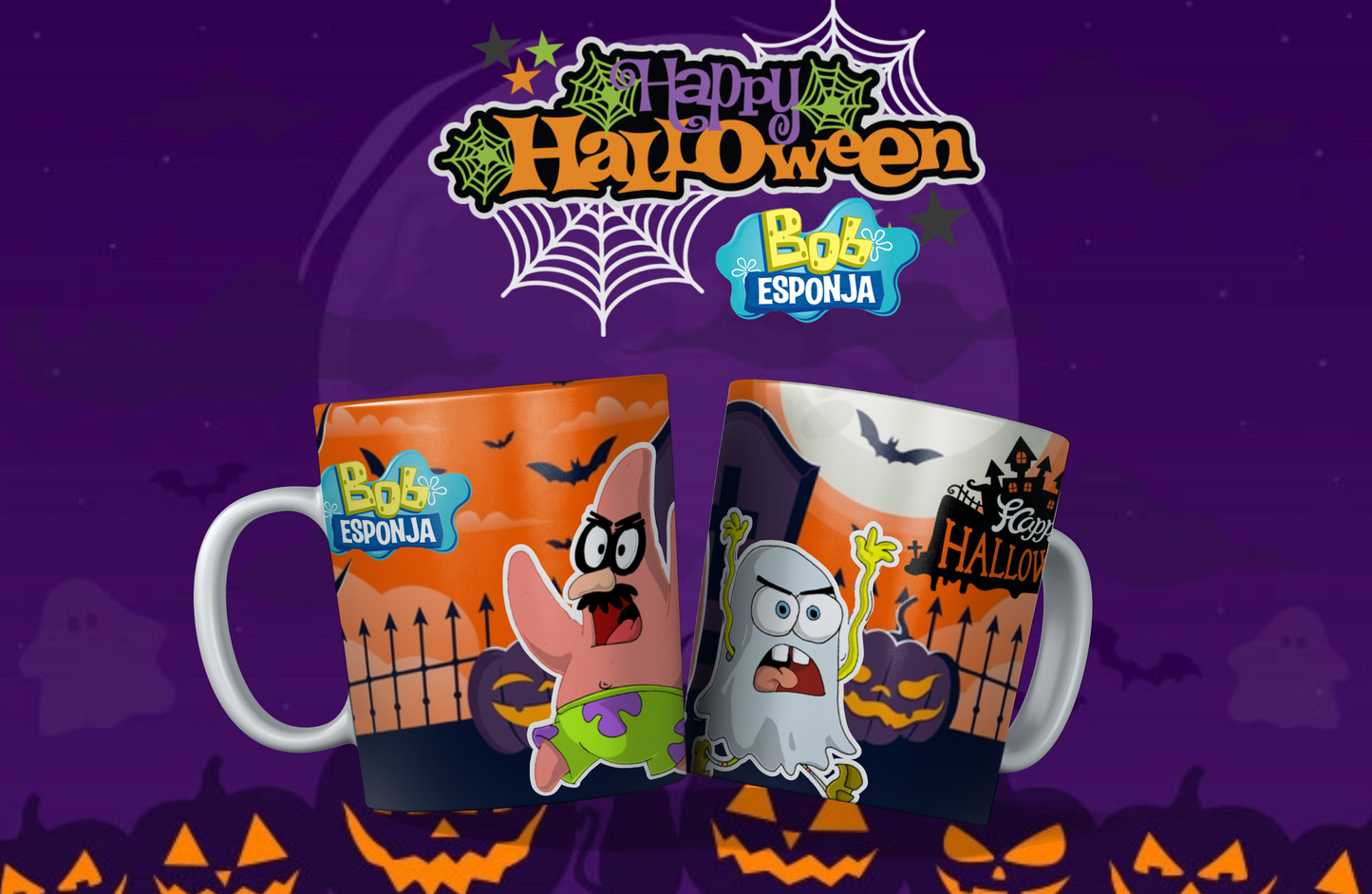 Caneca Personalizada Halloween