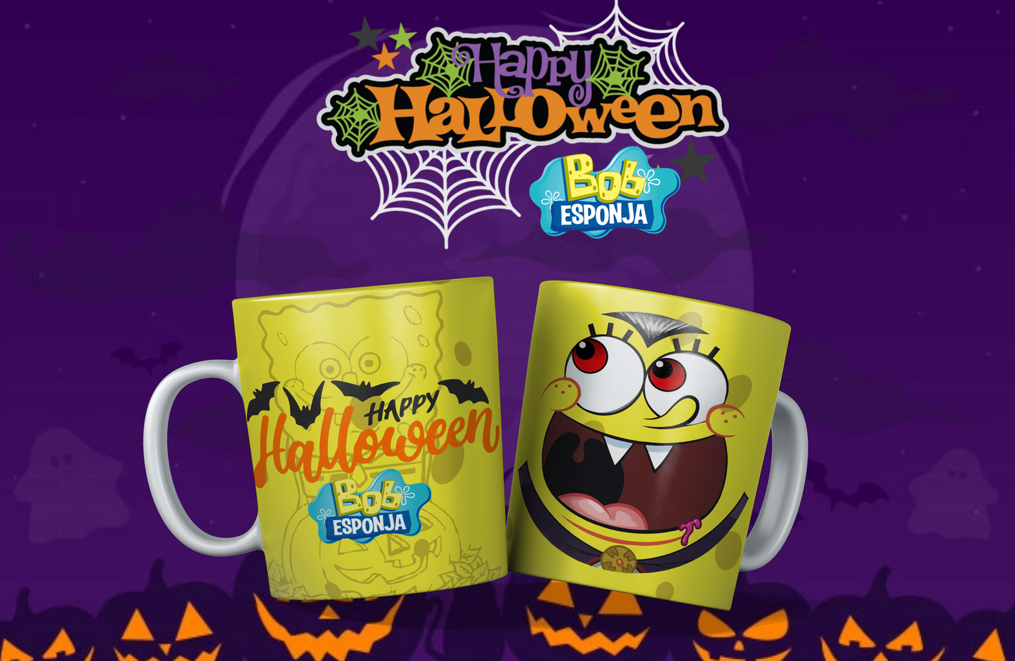 Caneca Personalizada Halloween