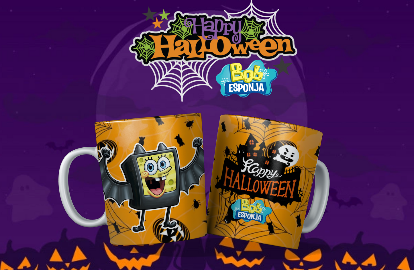 Caneca Personalizada Halloween